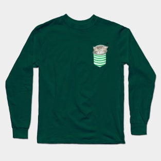 Cat in the pocket Long Sleeve T-Shirt